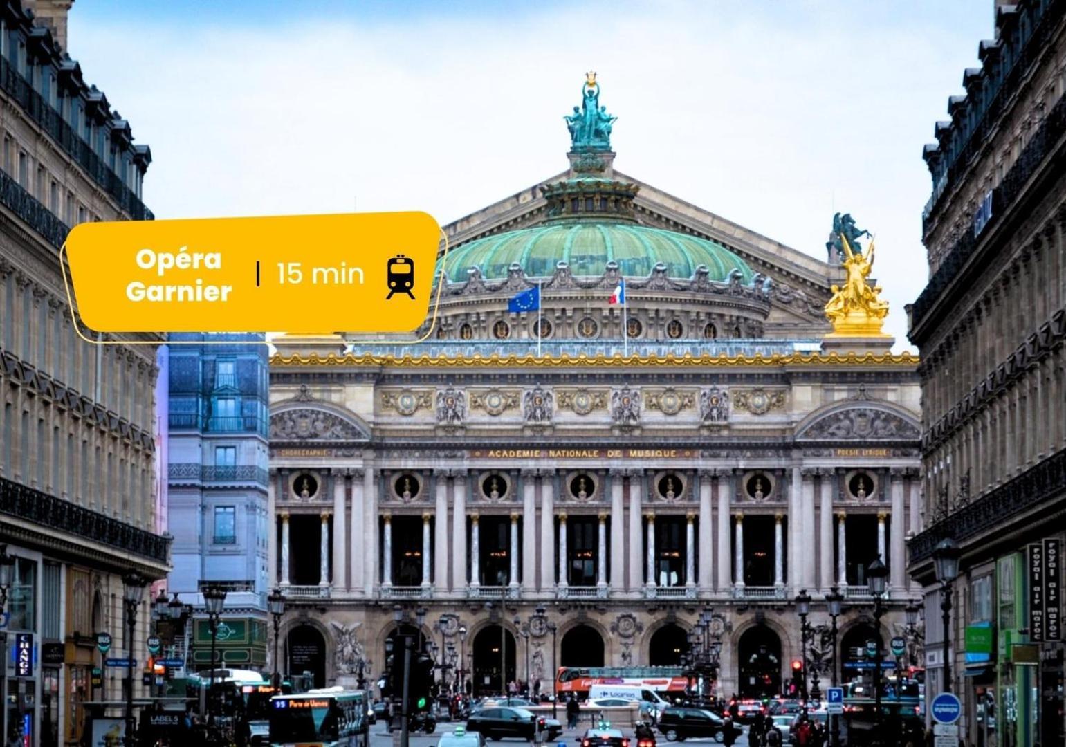 147 Suite Atmosphere - Superbe Duplex A Paris Exterior foto